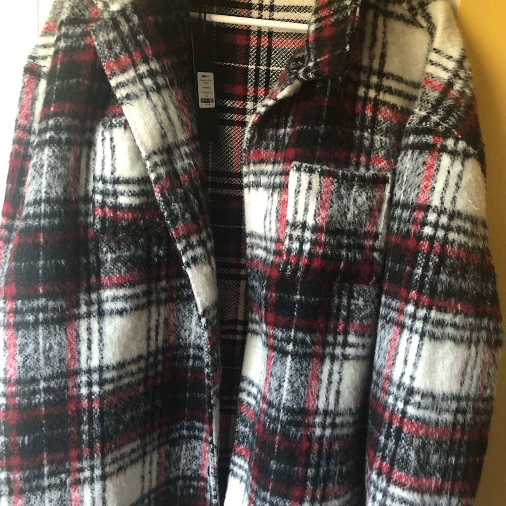 Fashion Nova Plaid Jacket
